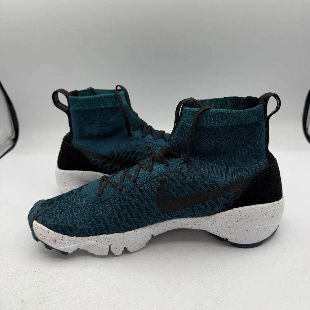 Nike Air Footscape Magista Shoes Men Sz 11.5 Midnight Turquoise/Black 830600-300
